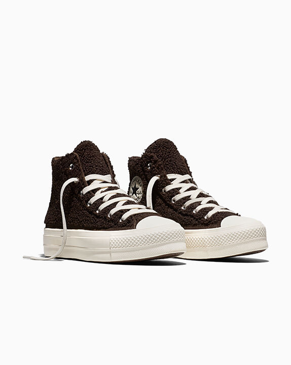 Chuck Taylor All Star Lift Platform Winter Warm Fresh Brew/Egret/Black