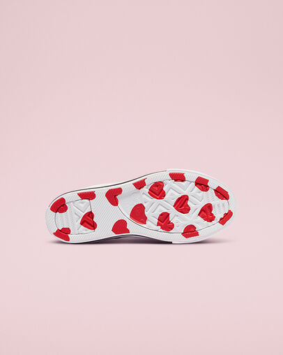 Love Thread Chuck Taylor All Star Vintage White/University Red, Outsole View