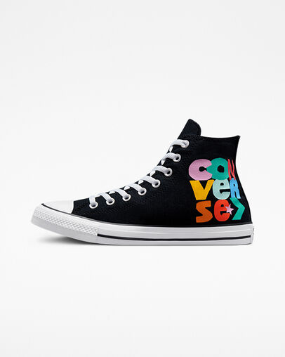 Chuck Taylor All Star Floral Black/White/Light Dew, Inner Side View