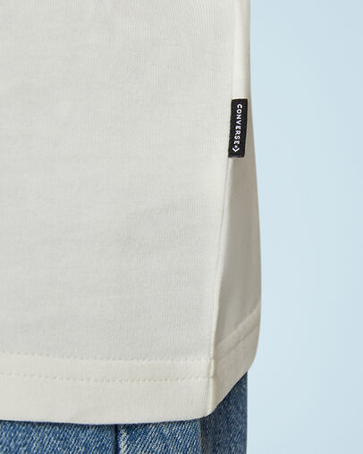 Love Your Mother Left Chest Short Sleeve T-Shirt Egret