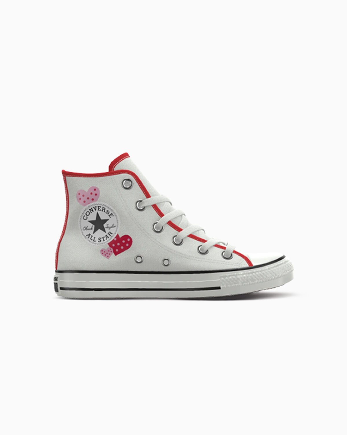Custom Chuck Taylor All Star By You - 352612CSP25_white_hearts_V