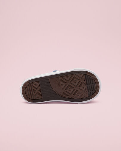 Converse Color Easy-On Chuck Taylor All Star Azul sal marina/Rosa intenso/Blanco, Outsole View