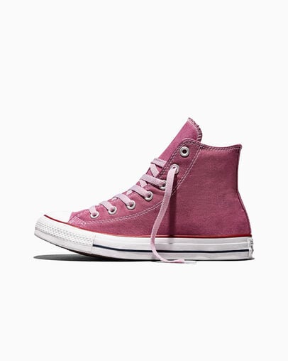 Chuck Taylor All Star Dip Dye Wide Width Mesa Rose Dyed, Inner Side View