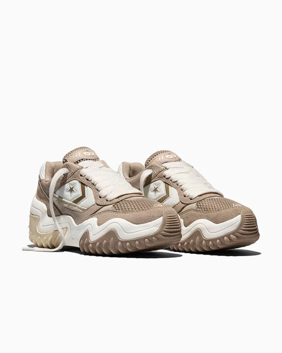 Converse Wave Motion Trainer Leather Vintage Cargo/Beach Stone