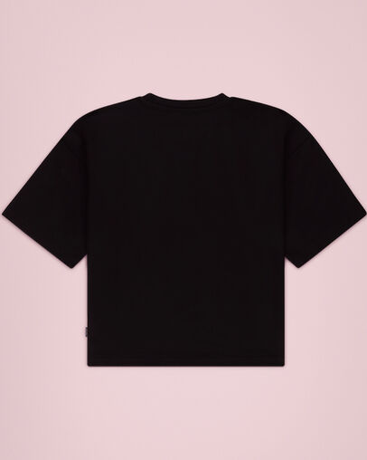 T-shirt Chuck Taylor Love Boxy Noir Converse, Back View