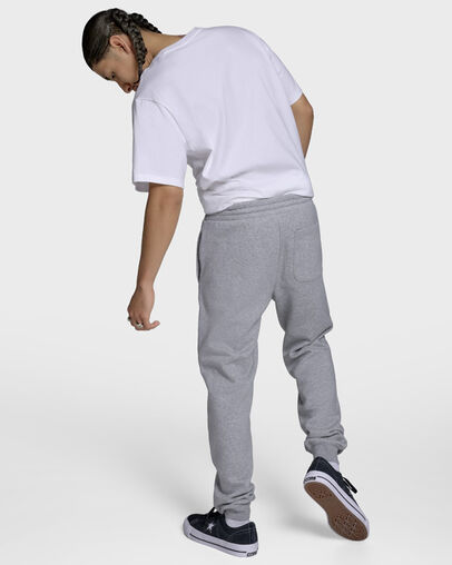 Chuck Taylor All Star Patch Joggers Vintage Grey Heather, Detail View