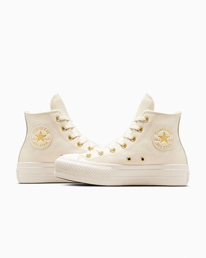 Golden Hits Elevated Gold Platform Chuck Taylor Chuck Taylor All