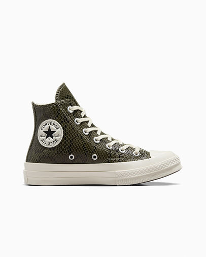 Chuck 70 Snakeskin Print Campo extra claro/Garza, Outer Side View