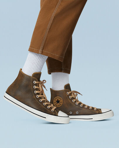 Tech Climber Chuck Taylor All Star Grano/Bianco vintage/Nero, On Foot Shot 1