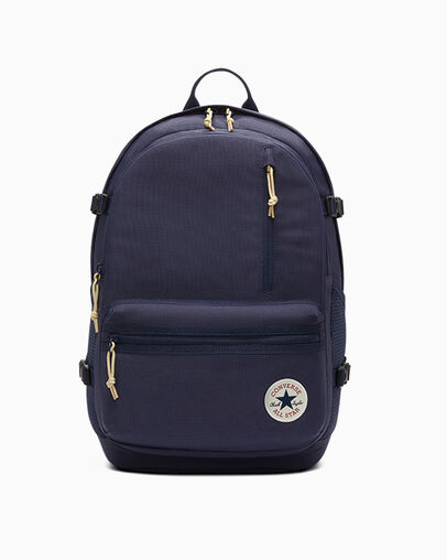 Straight Edge Backpack Uncharted Waters Blue/Open Sesame, Front View