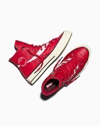 Converse X Coca-Cola Chuck 70 Leather High-Top Shoe In Red, Size 10 - A17888C