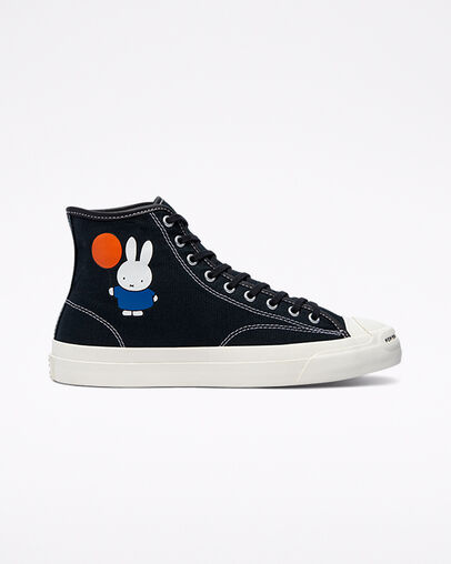CONS x POP Trading Company x Miffy JP Pro Black/Egret/Egret, Outer Side View