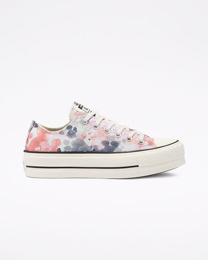 Festival Platform Chuck Taylor All Star &Eacute;cru/Terre cuite rose/Noir, Outer Side View