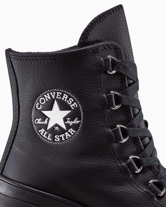 Chuck 70 De Luxe Heel Platform Leather