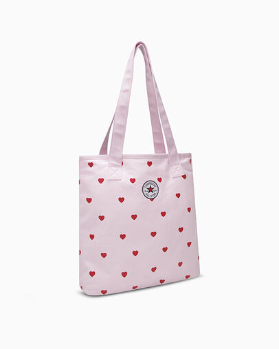 Sweetheart Tote Bag New Found Bloom Pink, 3/4 View