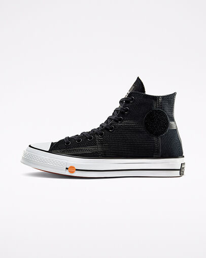Converse x ROKIT Chuck 70 Black/White/Black, Inner Side View
