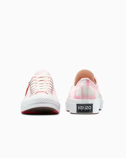 Converse x Kenzo Chuck 70 Pink Cosmos/Strawberry Cream, Heel View