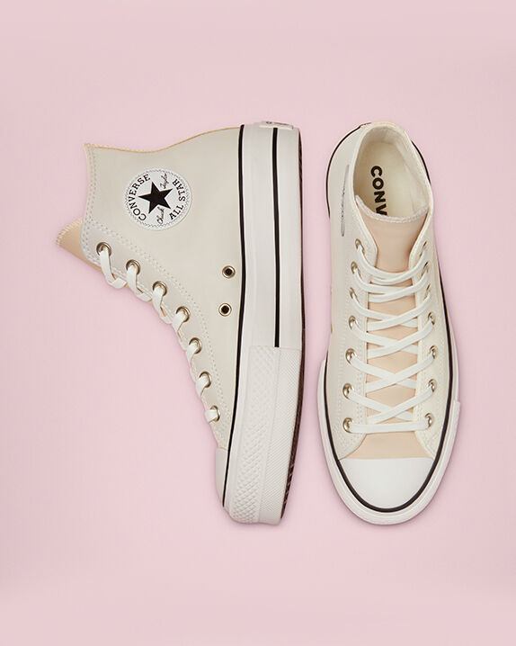 Neutral Tones Platform Chuck Taylor All 