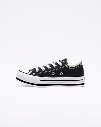 Chuck Taylor All Star Lift Platform Black/White/Black, Inner Side View