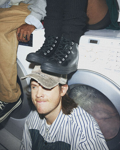Chuck Taylor All Star Wedge Platform Leather Negro/Negro/Negro