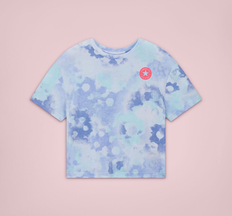 Washed Floral Boxy T-Shirt
