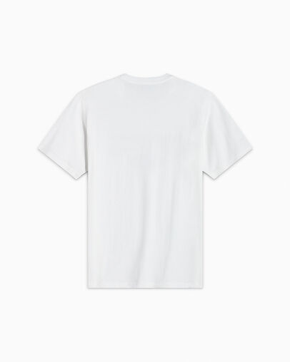 Retro Logo T-Shirt White, Back View