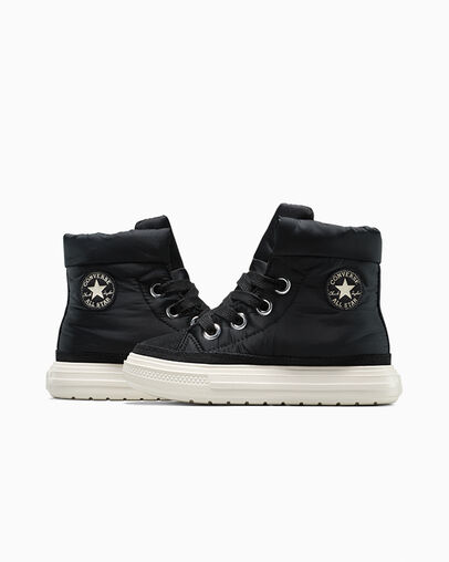 Chuck Taylor All Star Elements Boots Black/Egret/Black, Detail Angle View