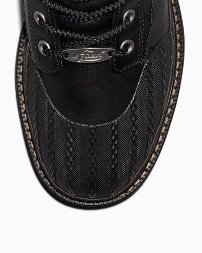 1908 Bronco Boot Black/Apple Cinnamon, Detail Angle View