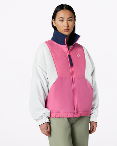 Chaqueta reversible Blocked Alt Terrain Azul marino medianoche, Detail View