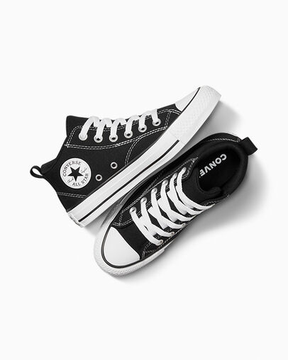 Chuck Taylor All Star Malden Street Black/Black/White, Angled View