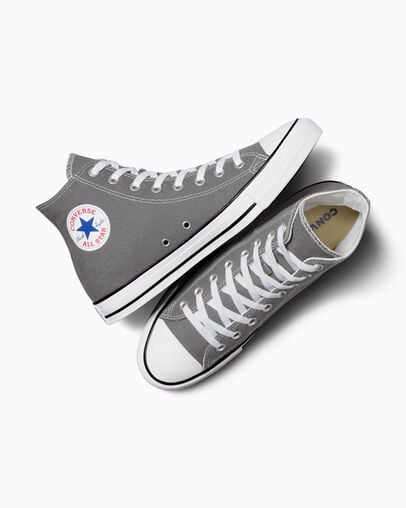Chuck Taylor All Star Canvas Charcoal, Angled View