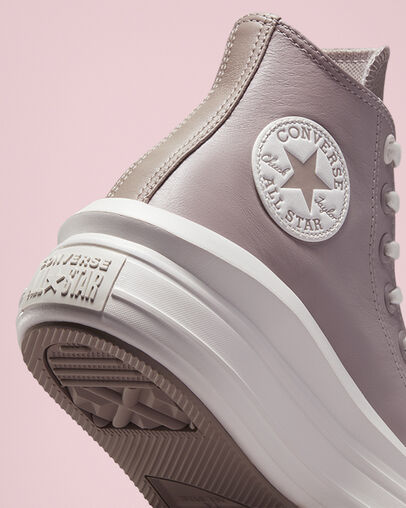 Chuck Taylor All Star Move Future Utility Mauve vapeur/Malt, Detail Angle View