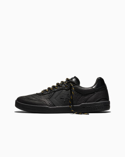 Converse CONS Louie Lopez Pro 2 Leather Black/Black/Yellow — foto 5