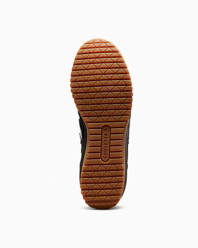 Run Star Trainer Zwart/Egret/Honey, Outsole View