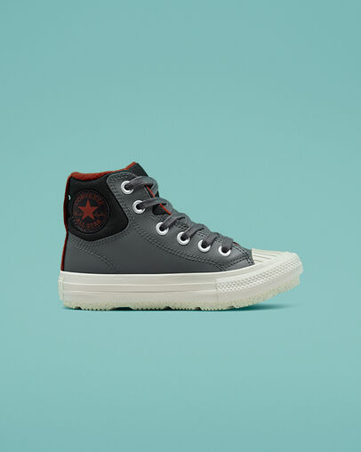 Chuck Taylor All Star Berkshire Boot Counter Climate Iron Grey/Zwart/Rugged Orange, Outer Side View