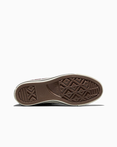 Chuck Taylor All Star Scarf Bow Deep Bordeaux/Egret/New Found Bloom Pink, Outsole View