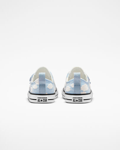 Chuck Taylor All Star Easy-On Clouds Lt Armory Blue/Lt Armory Blue, Heel View