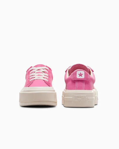 Converse Cruise Roze/Wit/Egret, Heel View