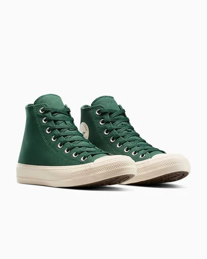 Chuck Taylor All Star Heavyweight Canvas Branch Out/Natural Ivory/Black, Top and Side View