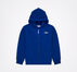 Heavyweight Hybrid Fleece Full Zip Hoodie Laser Blue