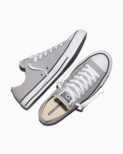 Chuck Taylor All Star Canvas Grey Area, Angled View