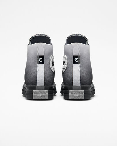 Chuck Taylor All Star CX Gradient Blanc/Noir/Blanc, Heel View