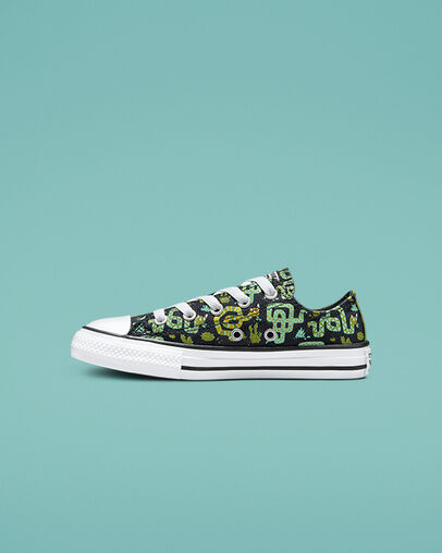 Chuck Taylor All Star Snake Dk Smoke Grey/Cozy Moss, Inner Side View