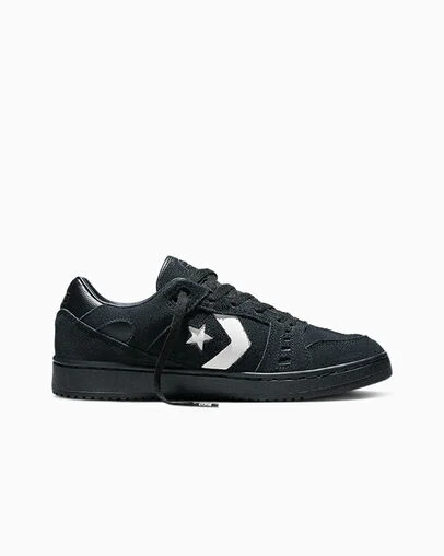 CONS AS-1 Pro Suede Black/Vintage White/Black, Outer Side View