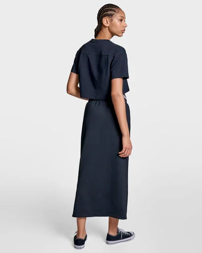 Retro Chuck Taylor Track Skirt Black