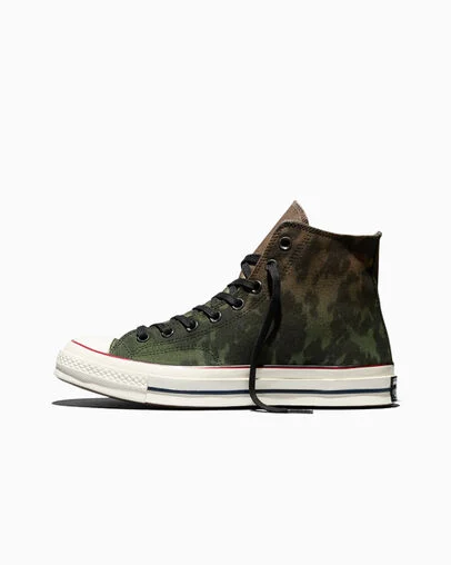 Chuck 70 Limited Edition Animal Print Graphic Brown Green, Inner Side View