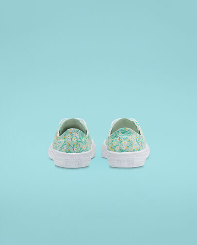 CTAS OX OCEAN MINT/TOPAZ GOLD/WHITE Ocean Mint/Topaz Gold/White, Heel View