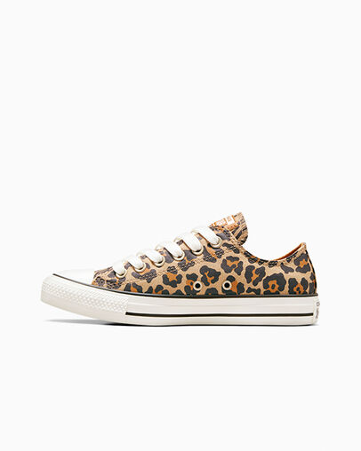 Chuck Taylor All Star Leopard Noir/&Eacute;cru/Brun chouette, Inner Side View