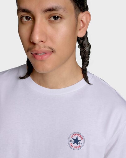 Chuck Taylor All Star Patch T-Shirt White, Detail View