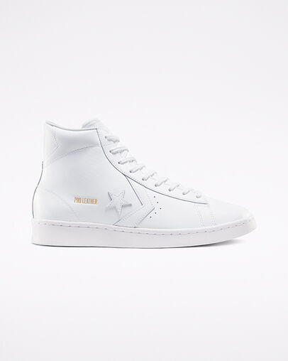 OG Pro Leather White/White/White, Outer Side View